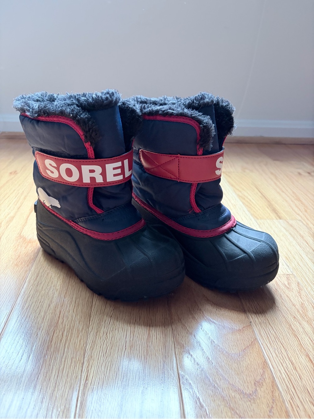 Sorel Kids Winter Boots with Faux Fur Cuff